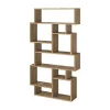 Boekenkasten|Boekenkasten-Calicosy - Boekenkast met vakken KARMATO - 25,5x96x168,5 cm
