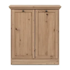 Dressoirs-Calicosy - Buffetkast met 2 deuren TIMBER - Eikenhout - 35x80x90 cm