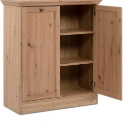 Dressoirs-Calicosy - Buffetkast met 2 deuren TIMBER - Eikenhout - 35x80x90 cm