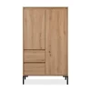 Buffetkasten-Calicosy - Buffetkast PLOCK - Licht hout - 139x81x40 cm