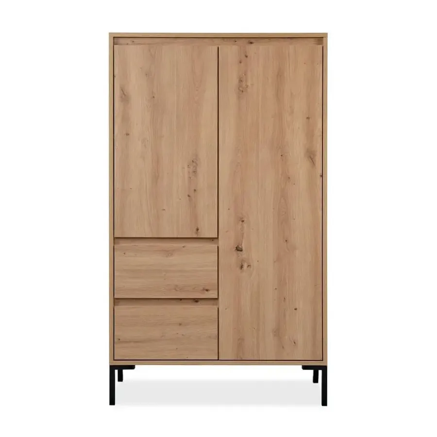 Buffetkasten-Calicosy - Buffetkast PLOCK - Licht hout - 139x81x40 cm