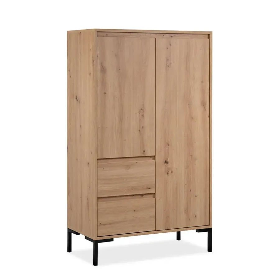 Buffetkasten-Calicosy - Buffetkast PLOCK - Licht hout - 139x81x40 cm