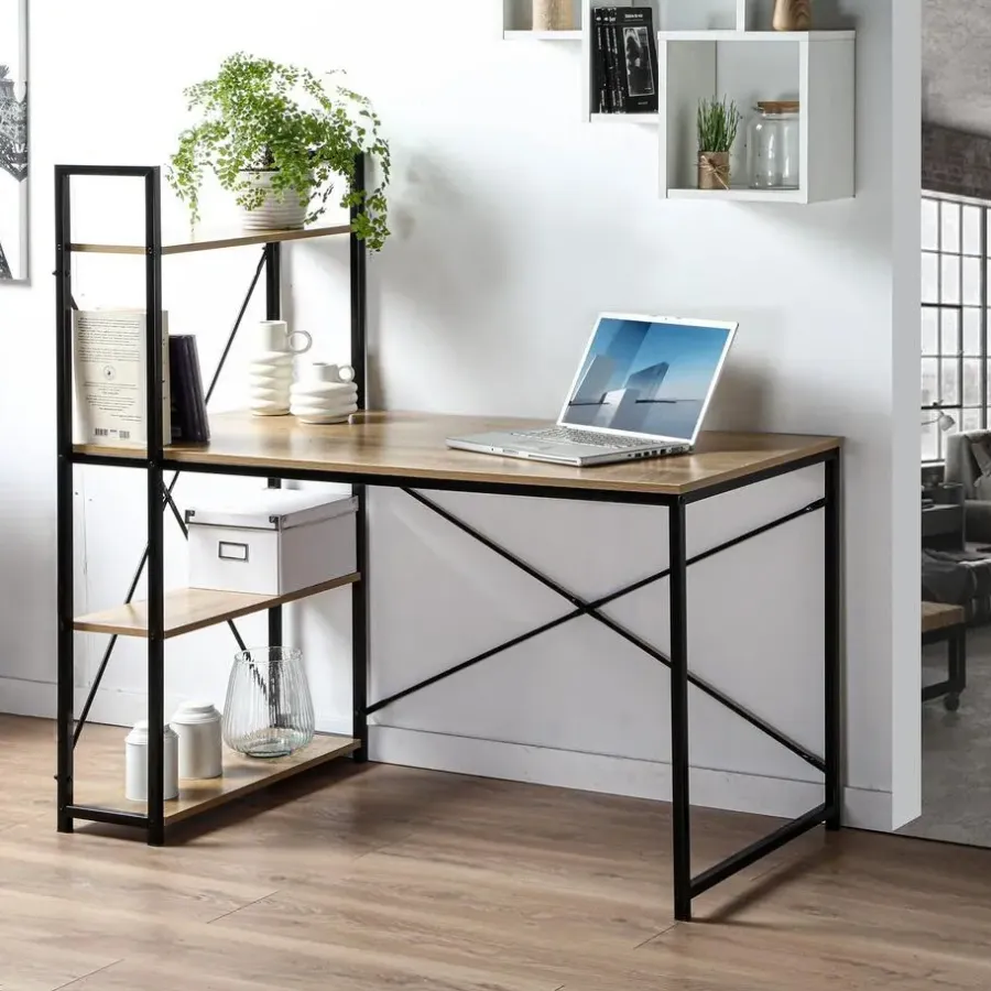 Bureaus-Calicosy - Bureau - Licht hout - 120x120x