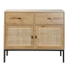 Dressoirs-Calicosy - Dressoir JAYA - Licht hout - 79x90x39 cm