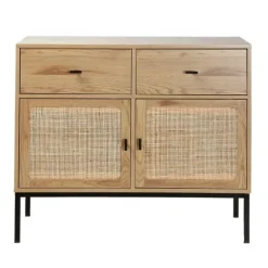 Dressoirs-Calicosy - Dressoir JAYA - Licht hout - 79x90x39 cm