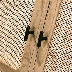 Dressoirs-Calicosy - Dressoir JAYA - Licht hout - 79x90x39 cm