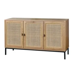 Dressoirs-Calicosy - Dressoir JAYA - Licht hout - 72x120x40 cm