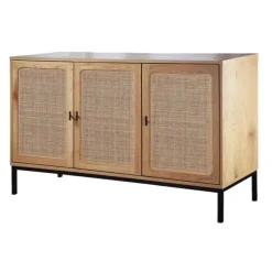 Dressoirs-Calicosy - Dressoir JAYA - Licht hout - 72x120x40 cm