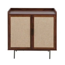 Dressoirs-Calicosy - Dressoir JETSON - Donker hout - 79x80x39,5 cm