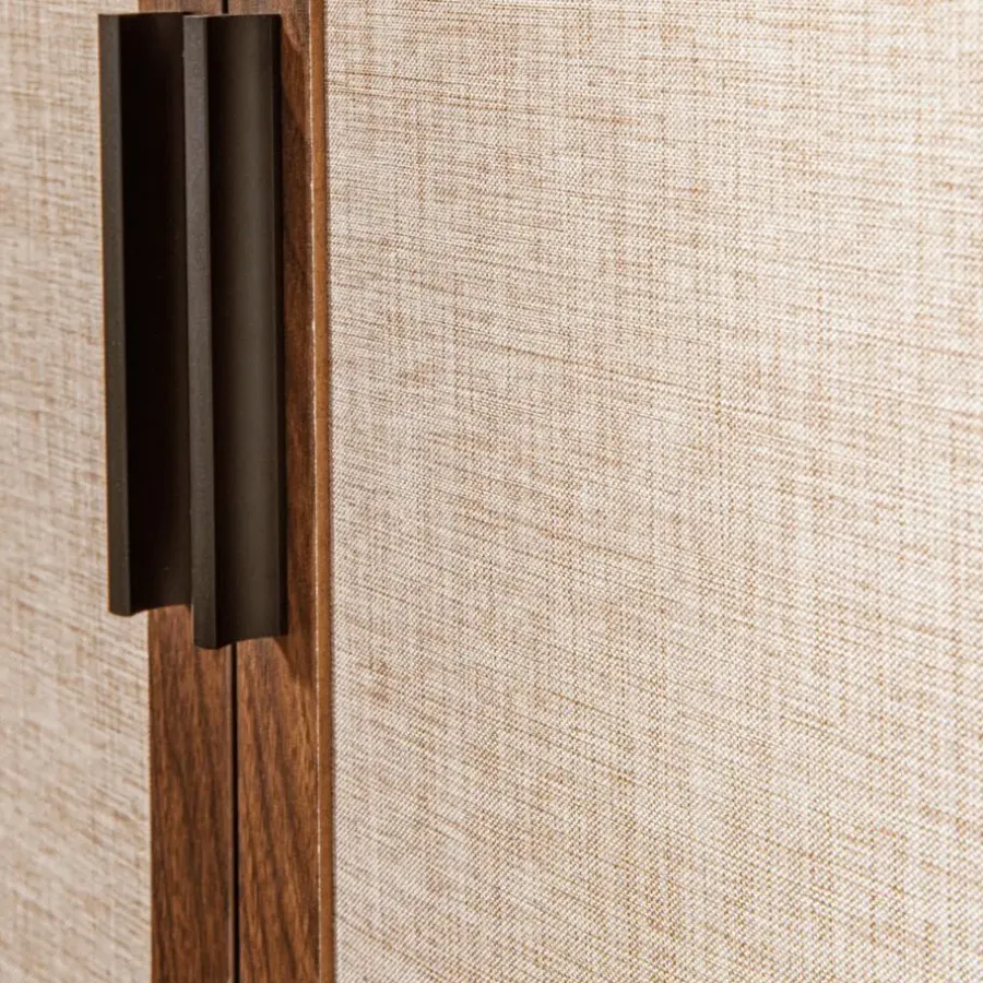 Dressoirs-Calicosy - Dressoir JETSON - Donker hout - 79x80x39,5 cm