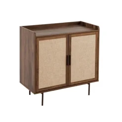 Dressoirs-Calicosy - Dressoir JETSON - Donker hout - 79x80x39,5 cm
