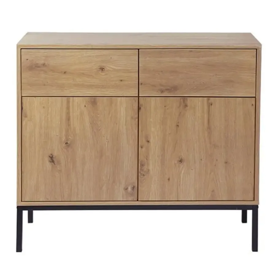 Calicosy - Dressoir LENNY - Eik - 80x90x40 cm