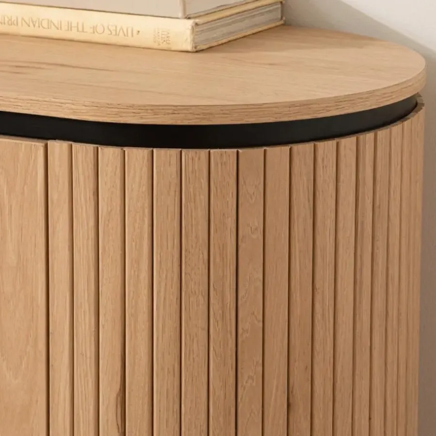 Dressoirs-Calicosy - Dressoir MALAGA - Licht hout - 72x120x40 cm