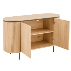 Dressoirs-Calicosy - Dressoir MALAGA - Licht hout - 72x120x40 cm