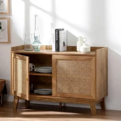 Dressoirs-Calicosy - Dressoir PALMO - Licht hout - 74.5x110x39 cm