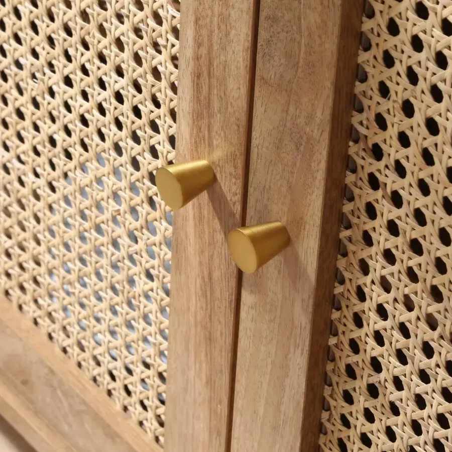 Dressoirs-Calicosy - Dressoir PALMO - Licht hout - 74.5x110x39 cm