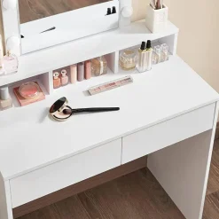 Kaptafels-Calicosy - Kaptafel - Wit - 145x80x40 cm
