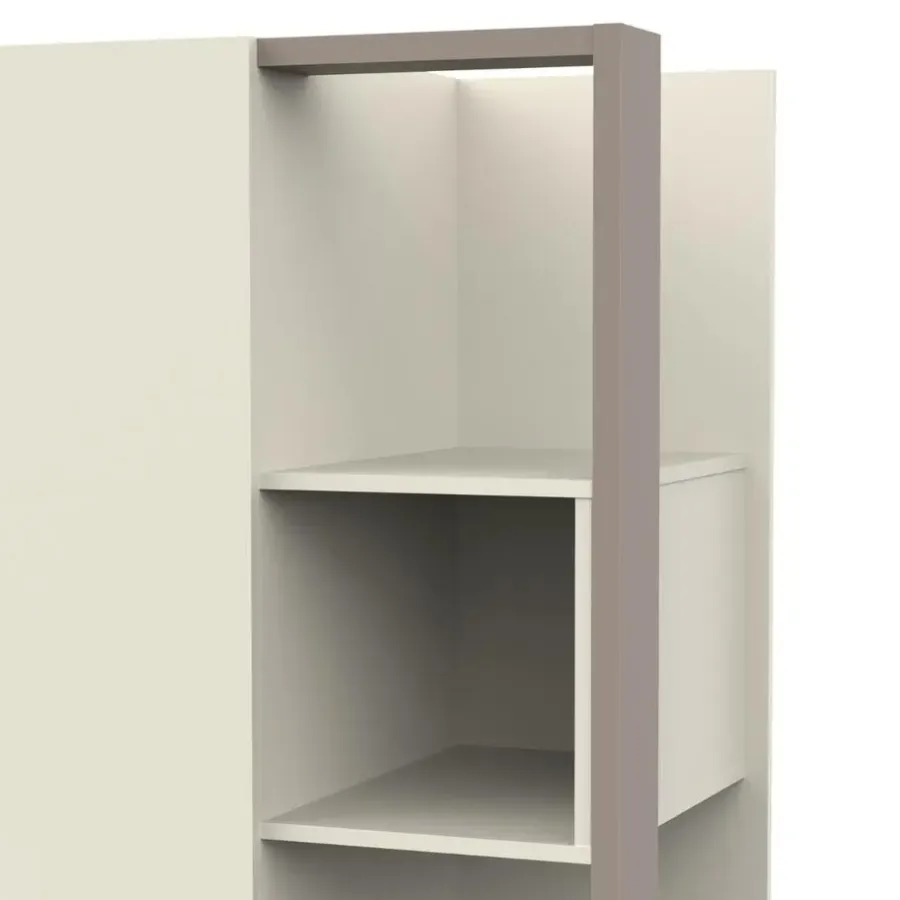 CBA CALICOSY - Kast met 5 vakken CAMILLIA - 51,5x119,7x186,9 cm