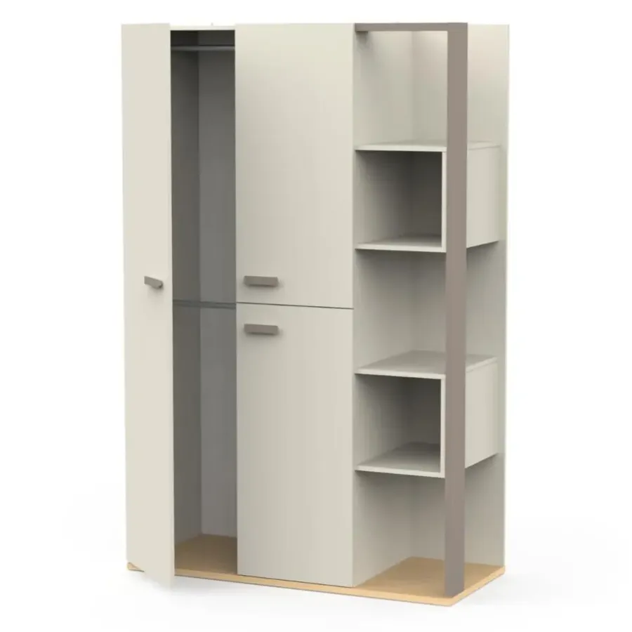 CBA CALICOSY - Kast met 5 vakken CAMILLIA - 51,5x119,7x186,9 cm