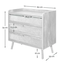 Ladekasten|Ladekasten-Calicosy - Ladekast - - 79x80x39 cm
