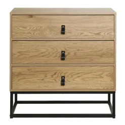 Ladekasten|Ladekasten-Calicosy - Ladekast JILL - Eik - 79.5x80x39 cm