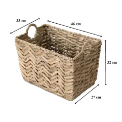 Opbergmanden-Calicosy - Mand - Licht hout - 32x46x33 cm