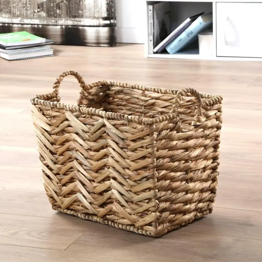 Opbergmanden-Calicosy - Mand - Licht hout - 30x40x28 cm