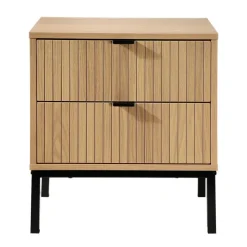 Calicosy - Nachtkastje TARA - Licht hout - 51x45x29 cm