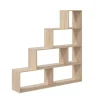 Boekenkasten|Boekenkasten-Calicosy - Opbergkast - Licht eiken - 145x145x29 cm