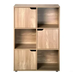 Boekenkasten|Boekenkasten-Calicosy - Opbergkast MODU - Hout - 90x60x29 cm
