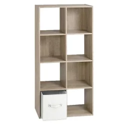 Calicosy - Opbergplank - Licht hout - 123x29.5x62 cm