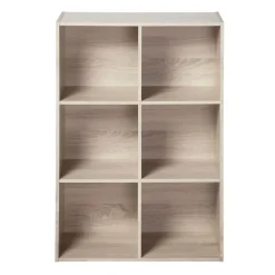 Boekenkasten|Boekenkasten-Calicosy - Opbergplank - Licht hout - 91.5x61.5x29.5 cm