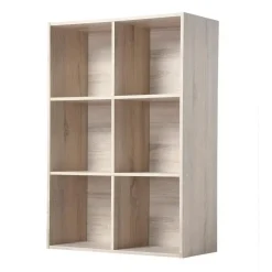 Boekenkasten|Boekenkasten-Calicosy - Opbergplank - Licht hout - 91.5x61.5x29.5 cm