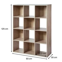 Calicosy - Opbergrek - Licht hout - 124.2x93.3x29.8 cm