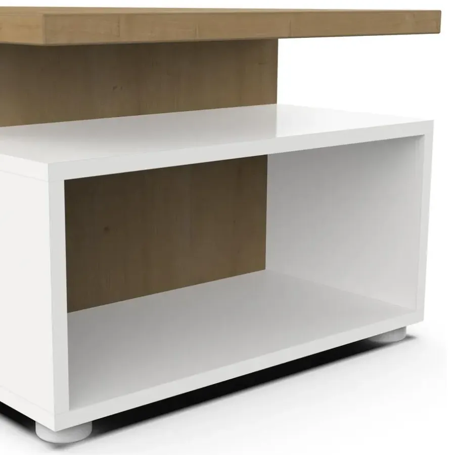 Calicosy - Salontafel ACCESS - Licht hout - 36x91,8x50 cm