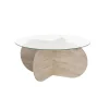Salontafels-Calicosy - Salontafel AERIS - Travertijn - 35x75x75 cm