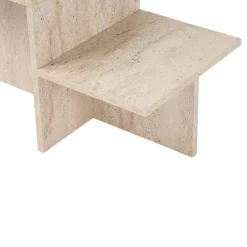 Salontafels-Calicosy - Salontafel HARMONY - Travertijn - 40x77x40 cm