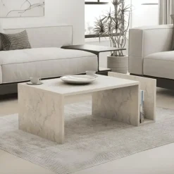 Salontafels-Calicosy - Salontafel MEMO - Travertijn - 32,4x86,8x50 cm