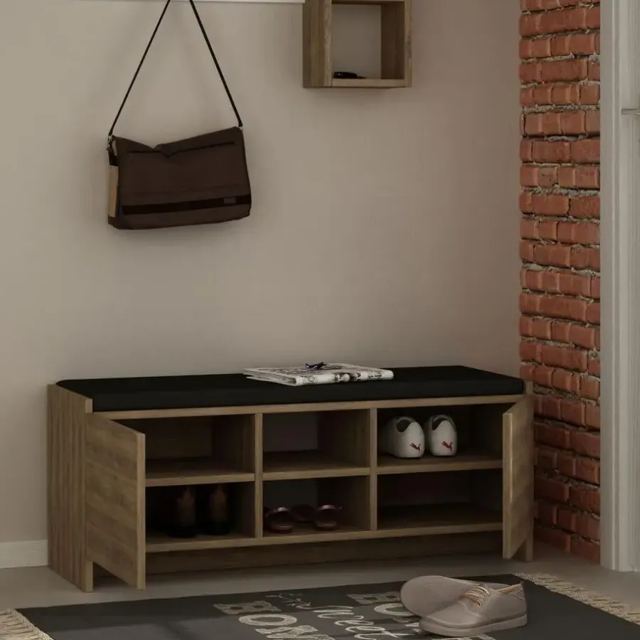 Schoenenkasten-Emob CALICOSY - Schoenenbank ZULLA - - 43x110x37 cm