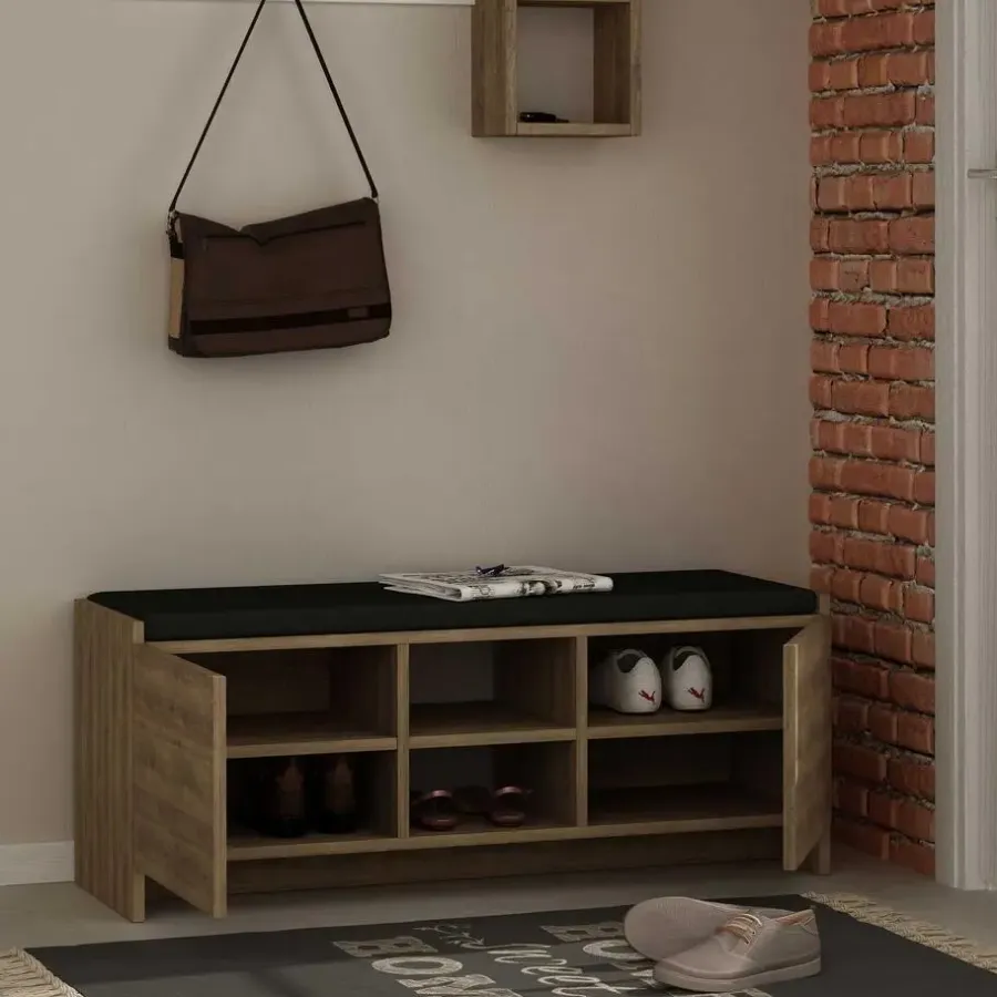 Schoenenkasten-Emob CALICOSY - Schoenenbank ZULLA - - 43x110x37 cm