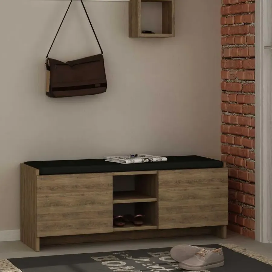 Schoenenkasten-Emob CALICOSY - Schoenenbank ZULLA - - 43x110x37 cm
