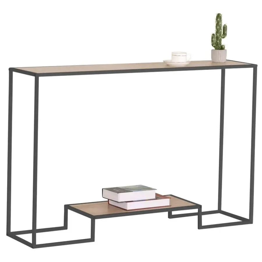 Sidetables-Calicosy - Sidetable - Eikenhouten decor - 80x120x