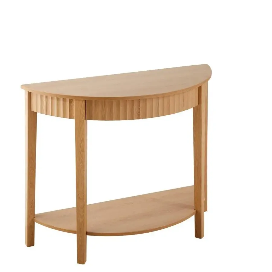 Sidetables-Calicosy - Sidetable BOLOGNE - Licht hout - 76x100x40 cm
