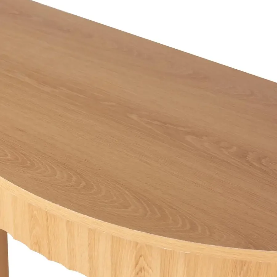 Sidetables-Calicosy - Sidetable BOLOGNE - Licht hout - 76x100x40 cm