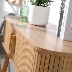 Calicosy - Sidetable ERNEST - Licht hout - 80,5x100x35 cm