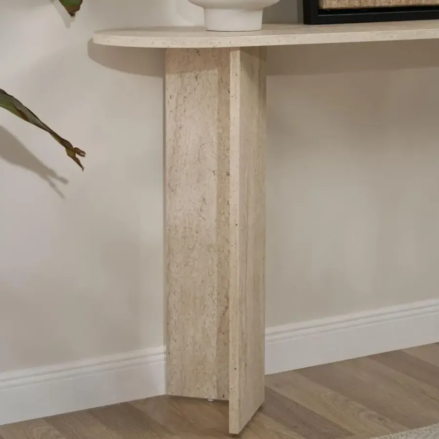 Calicosy - Sidetable SIRA - Travertijn - 75x150x35 cm