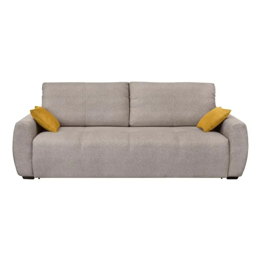 Slaapbanken|Slaapbanken-Calicosy - Slaapbank ALBA - Beige - 76x246x112 cm