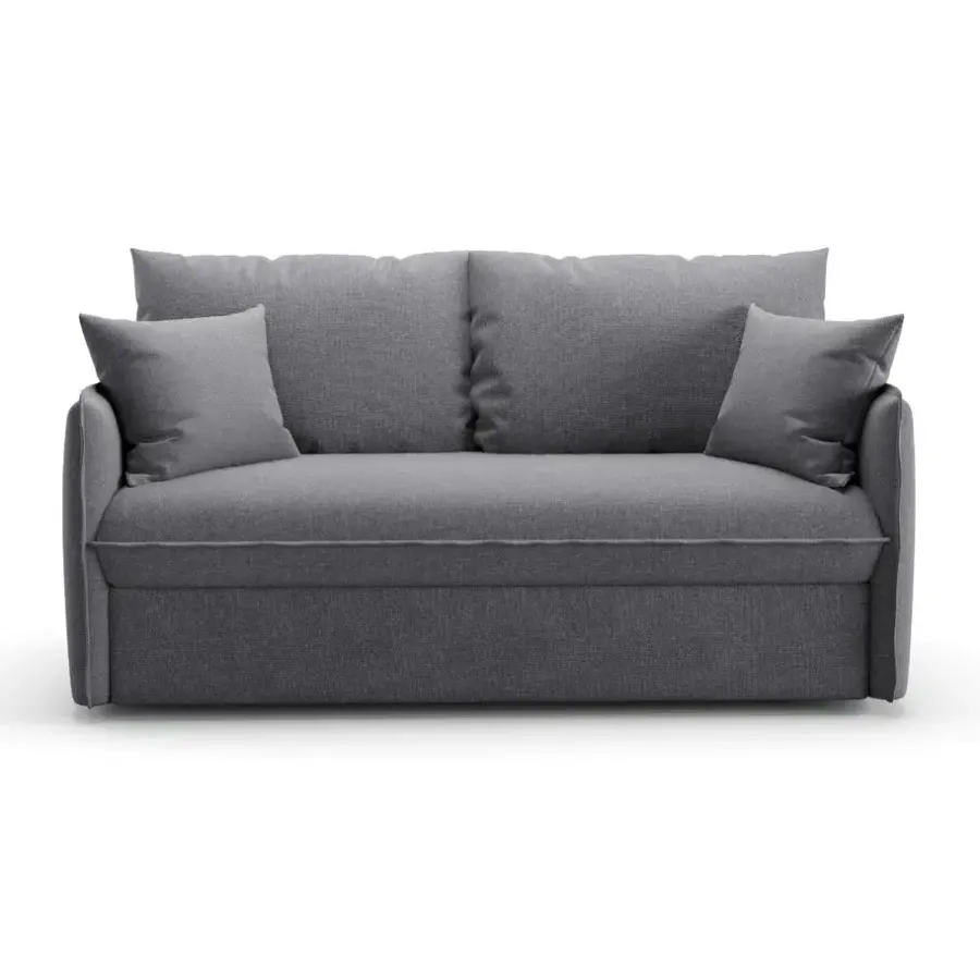Calicosy - Slaapbank MIRA - Grijs - 90x185x104 cm