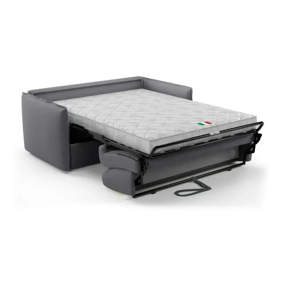Calicosy - Slaapbank MIRA - Grijs - 90x185x104 cm