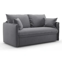 Calicosy - Slaapbank MIRA - Grijs - 90x185x104 cm